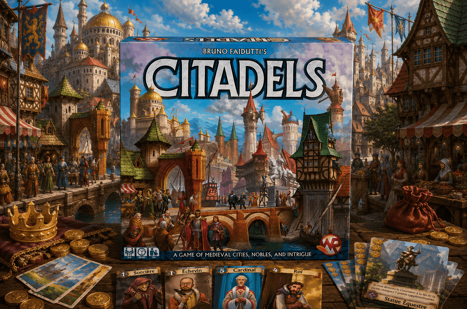 Citadelles - 4 éditions